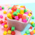 Imitation fruit pulp cream glue diy food play decorative materials slime fruit clay drop glue filling