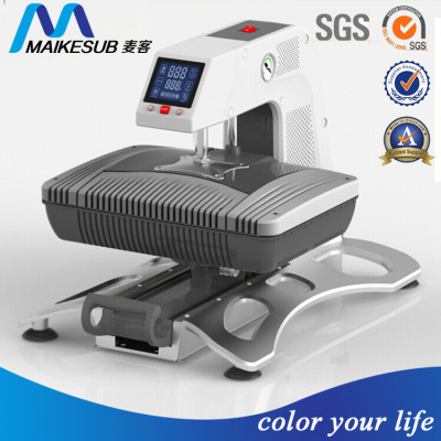 3 d thermal transfer machine equipment, multi - function stamping machine stamping machine pneumatic t-shirts stamping machine