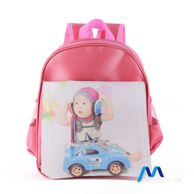 Children's bag blank DIY heat transfer consumables backpack personalized printing photo bag manufacturers direct