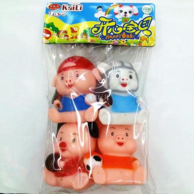 [kaili factory direct] PVC piggy beach, baby bath toys pinching toys