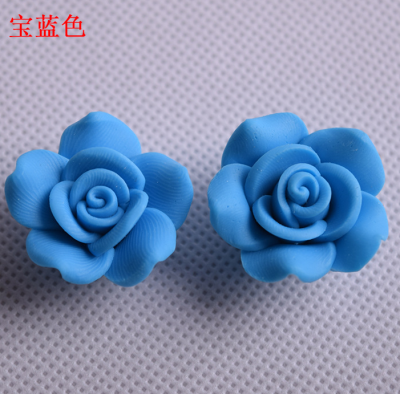 DIY accessories soft pottery roses 15MM soft pottery beads door curtain beads