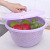 6624 small size fashion multi-function sifter with lid fruit and vegetable sifter manufacturer wholesale