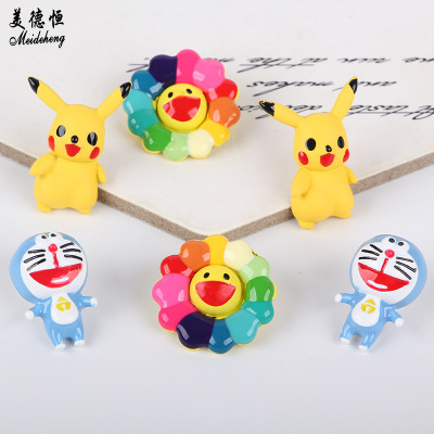 Pikachu Alloy Accessories Hair Rope is a handmade batch of Factory Direct Cartoon Hair Ring Accessories
