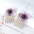 Its stereoscopic frosted jewelry Accessories 14*20mm hanging hole Leaf Tip Leaf fascinator Hair Earrings