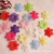 Factory Direct Sales Acrylic Frosted Petal Flower 26mm Middle Hole Hexapetalous Flowers Barrettes Grip Rack Accessories