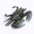 Simulated ocean model toy no. 1 plastic crab children early education cognitive products educational toys wholesale