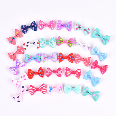 Xianjun Cross-Border Handmade Bow Thread Polyester Belt Customized Textile Accessories Ribbon Bow Tie Ribbon Bow