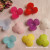 Manufacturers Direct color Frosted Flowers 33mm Middle hole three-petal Receptacles DIY retrospective hairpin Accessories Materials, known as lily flower