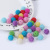 Factory Direct Sales Removable ABS Color Imitation Pearl 11mm Bayberry Ball round Straight Hole Starry Sky Imitation Pearl