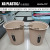 new arrival dustbin office trash can quality garbage storage bucket living room round waste bin home cleaning bucket
