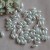 Manufacturers direct 6*12mm oval imitation pearl ABS pure white environmental protection DIY phone beauty accessories beads