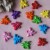 Manufacturers Supply Solid Color Hanging Hole Dragonfly Beads 20mm Color Acrylic Plastic Beads DIY Key Bead Accessories