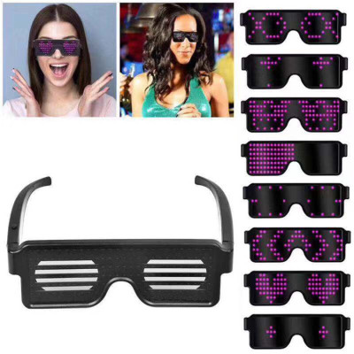 LED light-Emitting glasses Personalized DISCO party Concert Cool light-emitting glasses