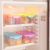 Separate refrigerator crisper sealed box 4-compartment storage box