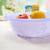 516 household plastic washbasin double color plum basin