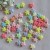Factory Direct AB Color Plastic Five-Pointed Star Beads 14mm Color Straight Hole Acrylic Stars DIY Ornament Accessories
