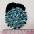 Large Velvet Ring Headdress Hair Band Tooling Updo Head Buckle