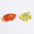 Plastic model set of Marine animals and plants 19 animals for children's animal cognitive learning toys
