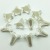 ABS White Hole Imitation Pearl Flower Morning Glory Beads DIY Accessories Beaded materials