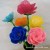 New accessories frosted petals 40 * 44 mm monochromatic translucent leaves DIY fashion flower beads