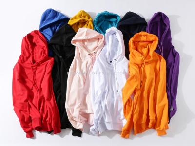 100% cotton spot adult pullover hoodie foreign trade production processing customized manufacturers direct a generation