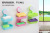 Suction cup bathroom double soap rack toilet soap box creative fashion plastic soap holder soap box