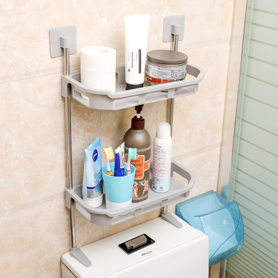 Multifunctional toilet closestool puts material to wear bathroom multilayer sundry to wear kitchen to stick type store content to receive frame