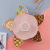 Petal candy box large snacks with cover candy bowl candy box household dry fruit box living room