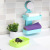 Suction cup bathroom double soap rack toilet soap box creative fashion plastic soap holder soap box