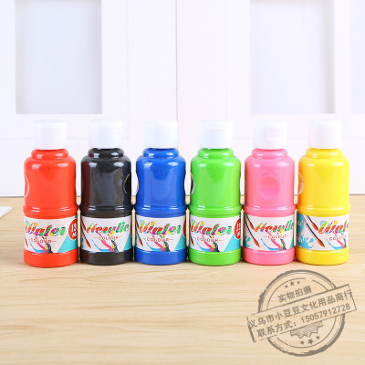 Vneeds120ml Factory Direct Sales Watercolor Children's Finger Painting Watercolor Painting Children's Graffiti