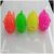 Manufacturers direct extruding modeling flash ball to vent children's weird creative relief vent light fuzz ball toys