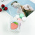 New Two-Pair Contact Lens Case Bottle with Tweezers Cartoon Fruit Elf Colored Contact Lenses Case Wholesale Customization