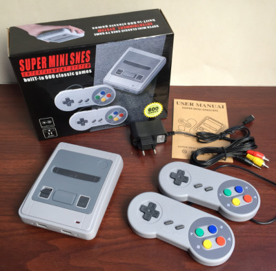 Mini SFC Foreign Trade Classic SUPER MINISNES with built-in 621 and 1 Retro HDM VIDEO Game Console