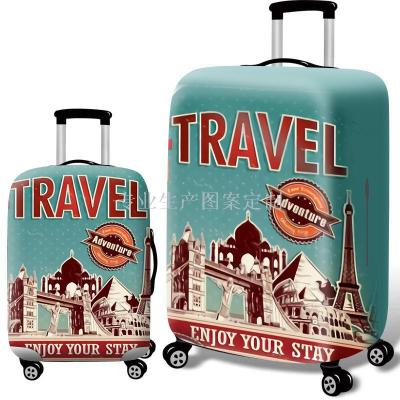 Thickened trunk protective case dust-proof cover travel case pull rod leather case stretch cover quick sale  case cover