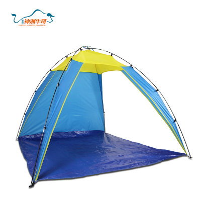 Shenzhou Niuge Factory Direct Sales Customized Wholesale Barbecue Outdoor Beach Light Blue Tent Dew Camp SZ-T032