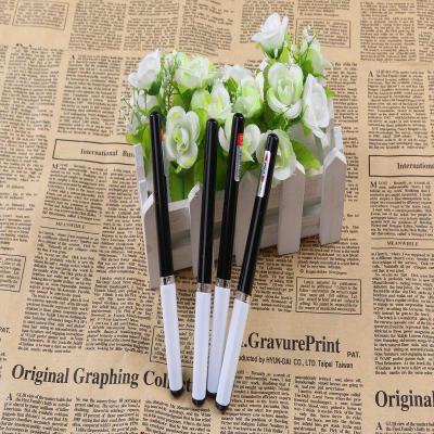 Factory Direct Sales Advertising Plastic Ballpoint Pen Neutral Oil Pen Office Stationery Customization as Request Foreign Trade Pen