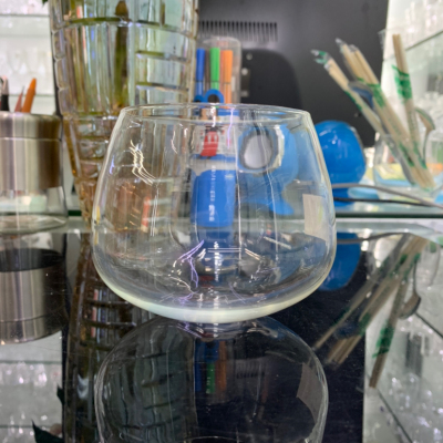 High borosilwaterproof glass creative tumbler water cup heat resistant cup