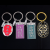 Metal Tourist Souvenirs Such as I Just as I Am Nine Gate Superintendent Special Identity Waist Brand Series Creative Key Chain Circle