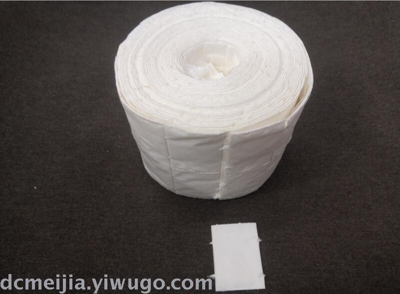 美甲洗甲巾 卸甲纸巾卷 洗甲棉片 wepoff pads500片一卷洗甲棉