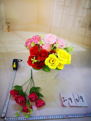 Factory direct sales of 5 heads of artificial flowers