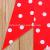 Polka dot paper pennant children's birthday party party decorations decorations adult girls room dress up