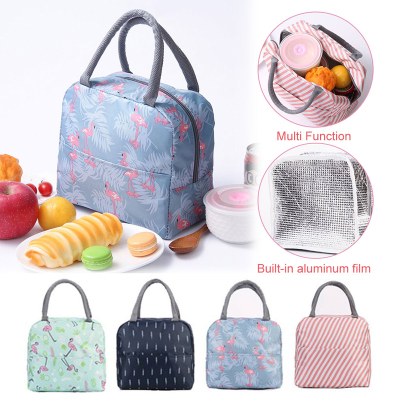 Portable Lunch Bag Cationic Insulation Lunch Box Bag Outdoor Picnic Bag Multifunctional Insulation Handbag Waterproof