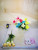 Manufacturers direct 5 head 7 flower crystal bracts simulation flowers artificial flowers