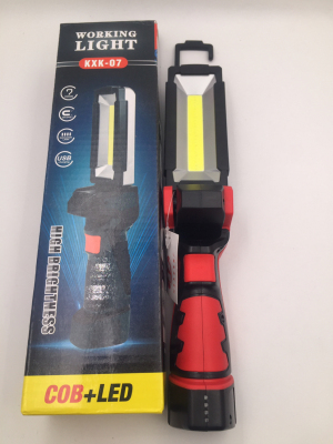 Auto repair working lamp COB with all Auto repair lamp repair USB rechargeable flashlight working lamp