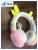Yj-615a color plush antler plug headphones