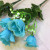 Manufacturers direct 5 first 6 flower wave rose imitation artificial flowers