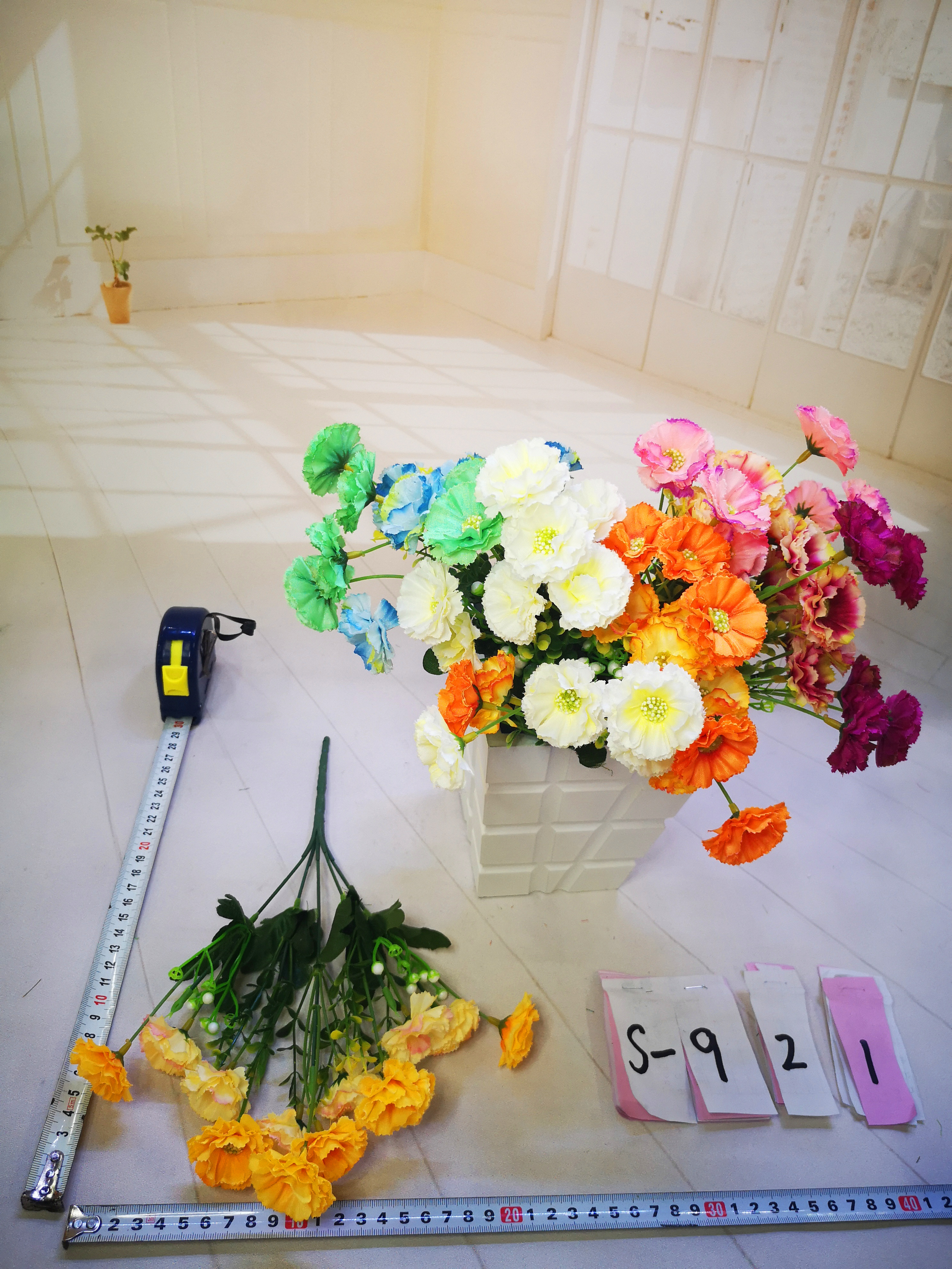 厂家直销5头12花丁香菊仿真花人造花