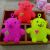 Flash fuzz ball sit bear fuzz ball children glow toy manufacturer direct sale hot goods