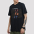 Fashionable English book printed T-shirt with digital jet printing and round collar T-shirt