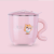 Baby drinking cup milk cup 304 stainless steel cup OEM label